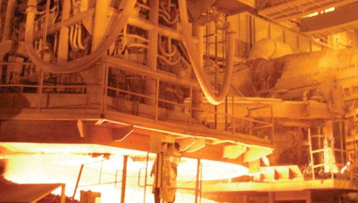 Captura de polvo para la industria de la fabricación del acero